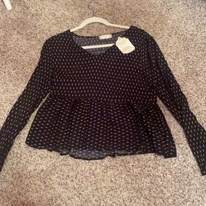 Black altered state top